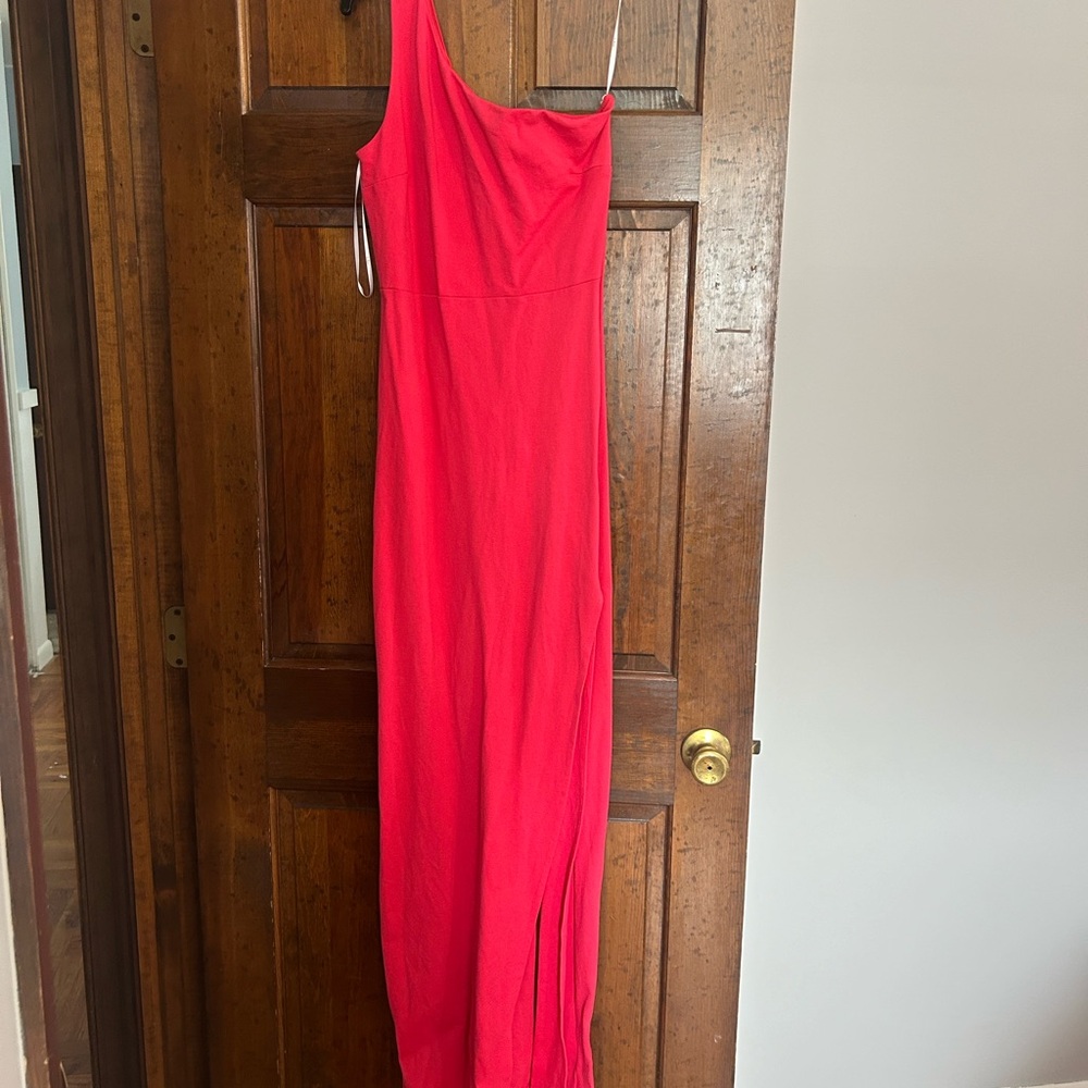 Lulus Bright Pink Maxi Dress